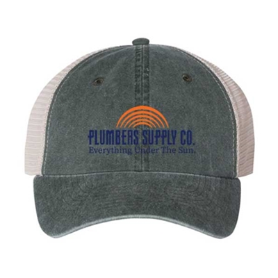 PS201<br>Sportsman Pigment-Dyed Trucker Cap