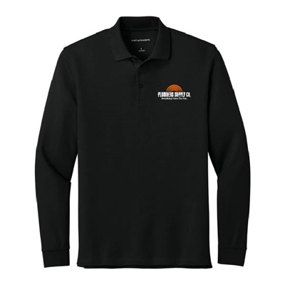 PS120 • Port Authority® Wearever Signature Pique Long Sleeve Polo
